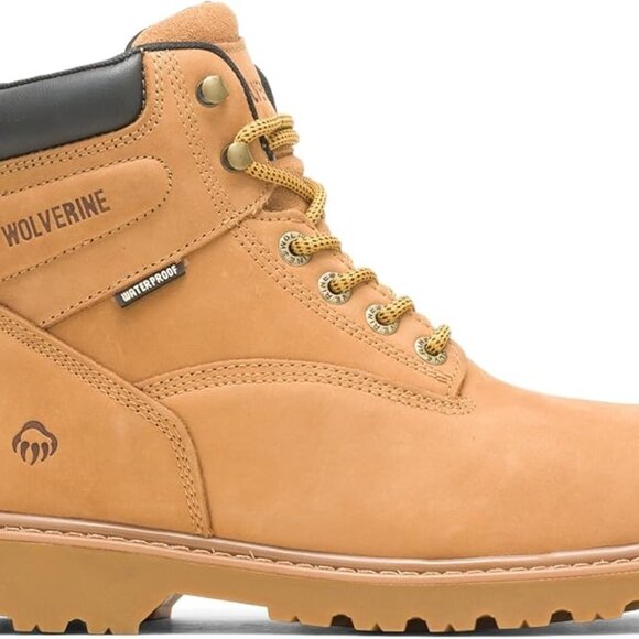 Wolverine Men’s Floorhand Waterproof 6” Steel-Toe Work Boot – Size 11 - Picture 7 of 7